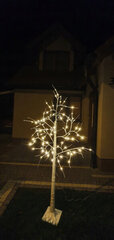 LED jõulukaunistus - 3D kasepuu 90cm, E 00011315 hind ja info | Jõulukaunistused | kaup24.ee