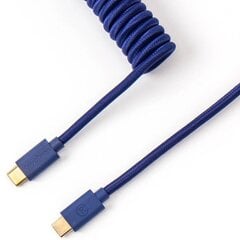 Keychron Coiled Type-C Cable, Blue цена и информация | Клавиатуры | kaup24.ee