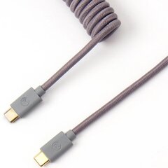 Keychron Coiled Type-C Cable, Grey цена и информация | Клавиатуры | kaup24.ee