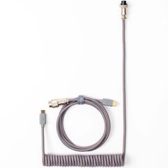 Keychron Coiled Type-C Cable, Grey цена и информация | Клавиатуры | kaup24.ee