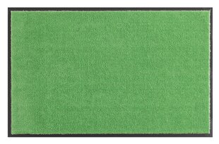 Uksematt Hanse Home Soft & Clean Green, 100x150 cm цена и информация | Придверные коврики | kaup24.ee