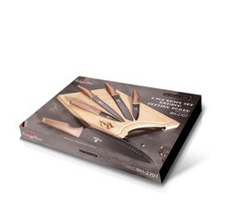 Berlinger Haus набор разделочной доски и ножей , 6 частей цена и информация | Подставка для ножей Tescoma Woody, 21 см | kaup24.ee