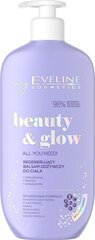 Taastav kehakreem Eveline Beauty and Glow, 350ml hind ja info | Kehakreemid, kehaspreid | kaup24.ee