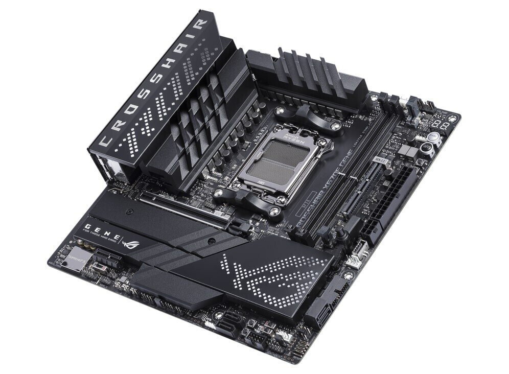 Asus ROG CROSSHAIR X670E GENE, Micro ATX, AM5, DDR5, WIFI hind ja info | Emaplaadid | kaup24.ee