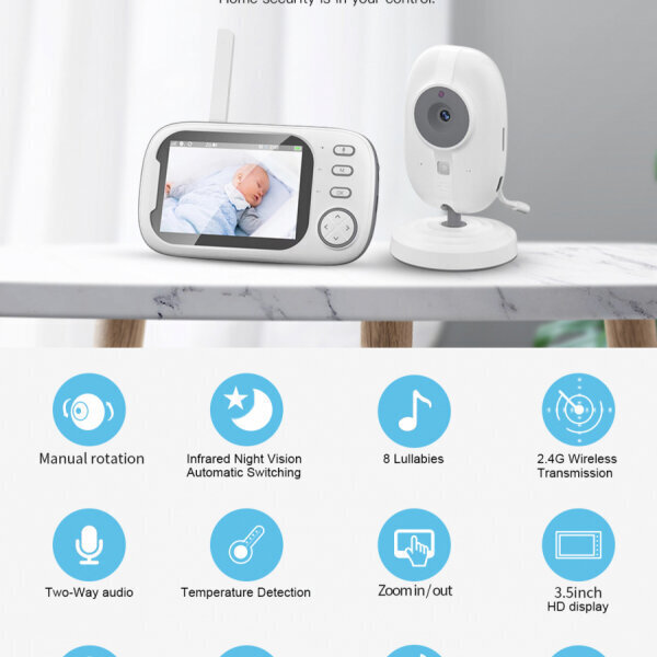 Mobiilne lapsehoidja Digital Baby Video Monitor hind ja info | Beebimonitorid | kaup24.ee