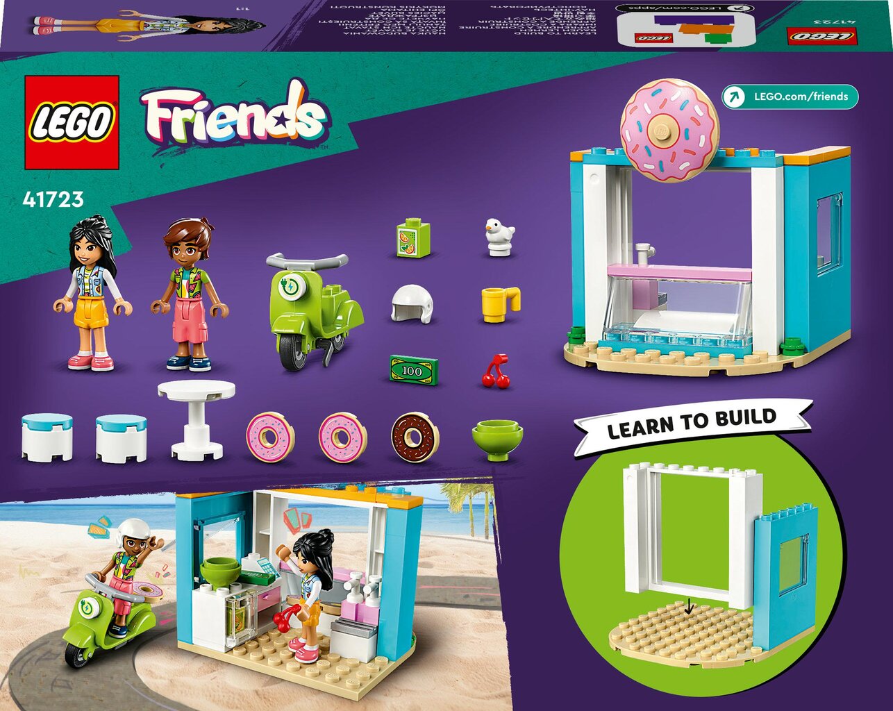 41723 LEGO® Friends Donut Shop sõõrikupood hind ja info | Klotsid ja konstruktorid | kaup24.ee