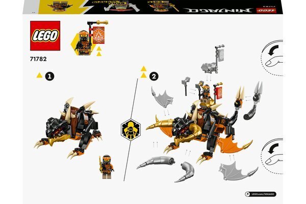 71782 LEGO® NINJAGO Maa draakon цена и информация | Klotsid ja konstruktorid | kaup24.ee
