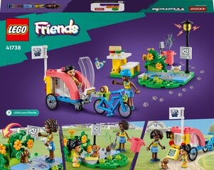 41738 LEGO® Friends Спасательный велосипед для собак цена и информация | Конструкторы и кубики | kaup24.ee