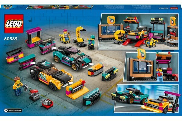 60389 LEGO® City Custom Car Garage individuaalne autogaraaž hind ja info | Klotsid ja konstruktorid | kaup24.ee