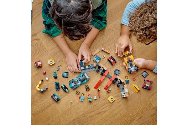 60389 LEGO® City Custom Car Garage individuaalne autogaraaž hind ja info | Klotsid ja konstruktorid | kaup24.ee