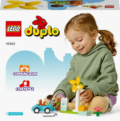 10985 LEGO® DUPLO Town Ветряная турбина и электромобиль цена и информация | Конструкторы и кубики | kaup24.ee