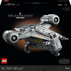 75331 LEGO® Star Wars The Razor Crest цена и информация | Конструкторы и кубики | kaup24.ee