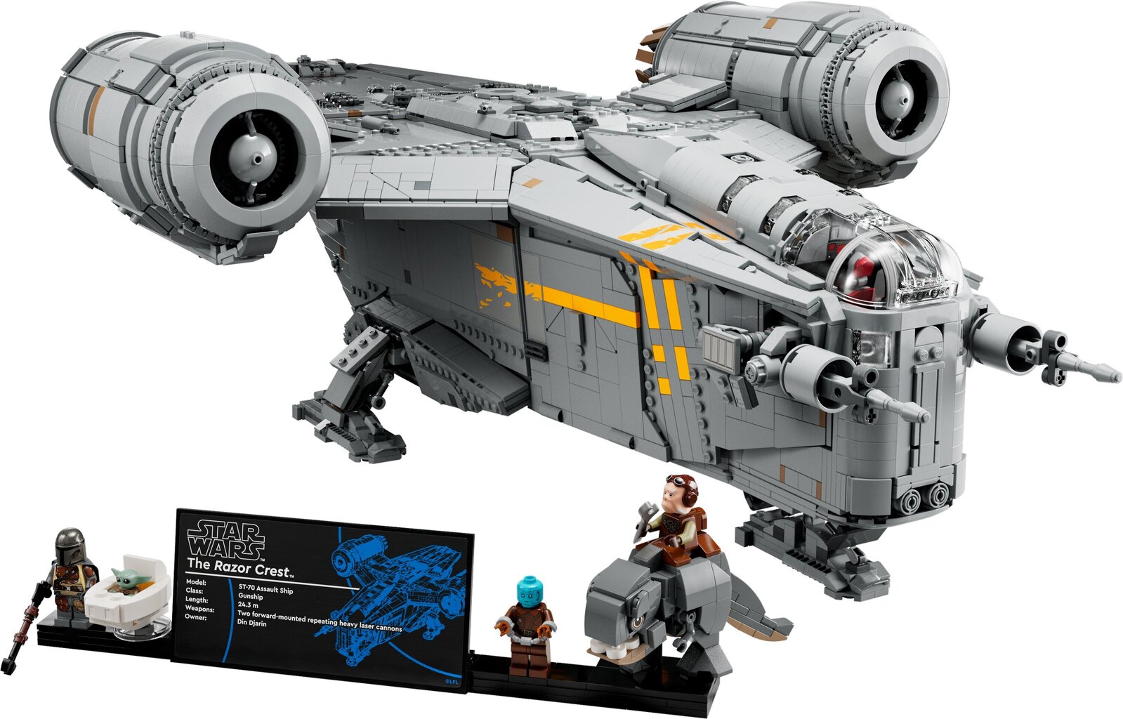 75331 LEGO® Star Wars The Razor Crest цена и информация | Klotsid ja konstruktorid | kaup24.ee