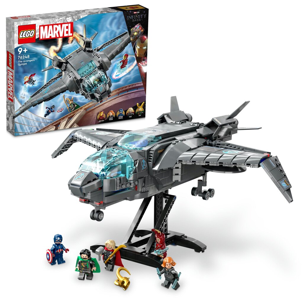 76248 LEGO® Marvel Avengers Quinjet hind ja info | Klotsid ja konstruktorid | kaup24.ee