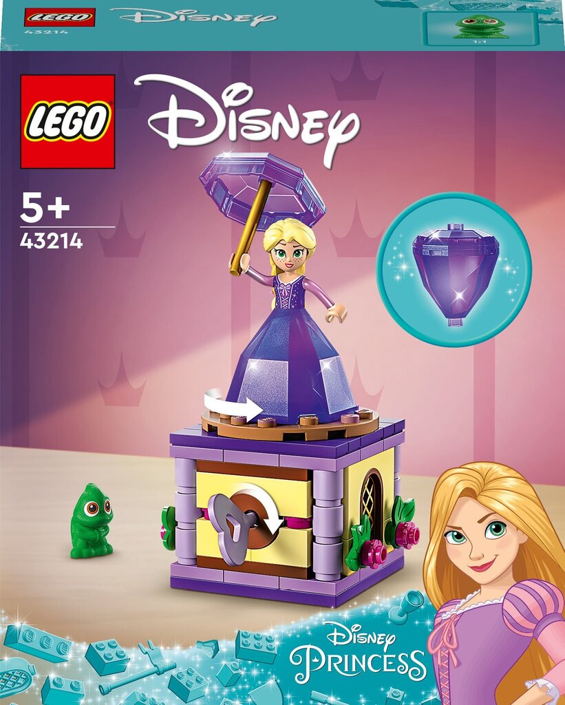 43214 LEGO® │ Disney keerlev kuldkukk цена и информация | Klotsid ja konstruktorid | kaup24.ee