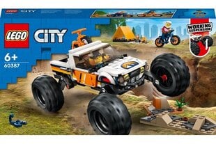 60387 LEGO® City 4x4 Приключения на внедорожнике цена и информация | Конструкторы и кубики | kaup24.ee