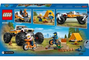 60387 LEGO® City 4x4 maastikuseiklused hind ja info | Klotsid ja konstruktorid | kaup24.ee