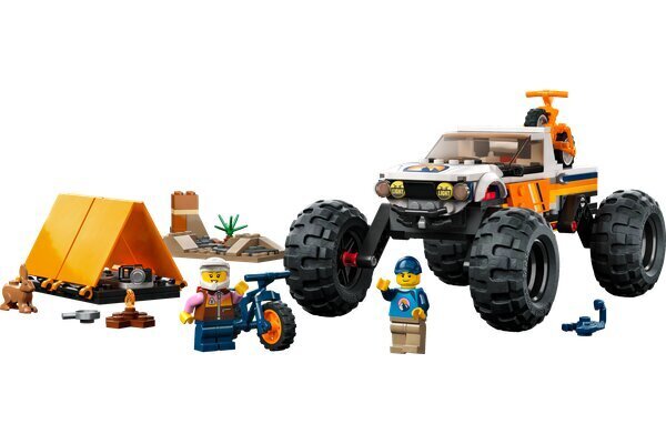 60387 LEGO® City 4x4 maastikuseiklused цена и информация | Klotsid ja konstruktorid | kaup24.ee