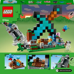 21244 LEGO® Minecraft Пост охраны меча цена и информация | Конструкторы и кубики | kaup24.ee