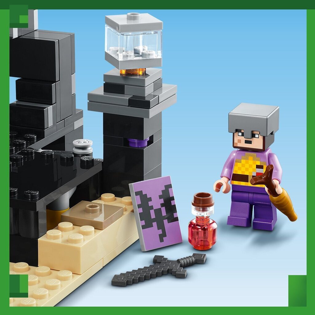 21242 LEGO® Minecraft End arena цена и информация | Klotsid ja konstruktorid | kaup24.ee