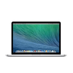 MacBook Pro 2015 Retina 15" - Core i7 2.2GHz / 16GB / 256GB SSD Silver (uuendatud, seisukord A) hind ja info | Sülearvutid | kaup24.ee