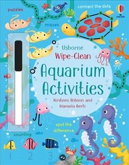 Wipe-Clean Aquarium Activity UK 2021 hind ja info | Väikelaste raamatud | kaup24.ee