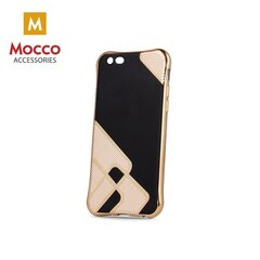 Kaitseümbris Mocco Symetry Plating, sobib Huawei P9 Lite telefonile, kuldne-must hind ja info | Telefoni kaaned, ümbrised | kaup24.ee