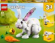 31133 LEGO® Creator 3in1 Valge jänes hind ja info | Klotsid ja konstruktorid | kaup24.ee