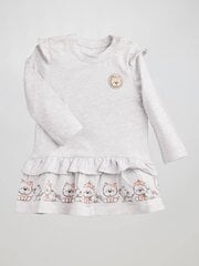 Серое платье Can Go, Best Friends цена и информация | Юбки, платья для новорожденных | kaup24.ee