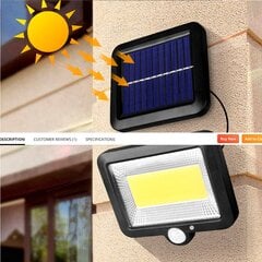 Светильник с солнечной батареей и кабелем 5м цена и информация | Уличное освещение | kaup24.ee