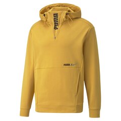 Meeste dressipluus Puma Half Zip DK Mineral Yellow 58938937, kollane цена и информация | Мужские толстовки | kaup24.ee