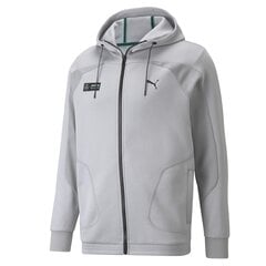 Meeste dressipluus Puma MAPF1 Hooded Sweat Jacket Mercedes 53187802, hall hind ja info | Meeste pusad | kaup24.ee