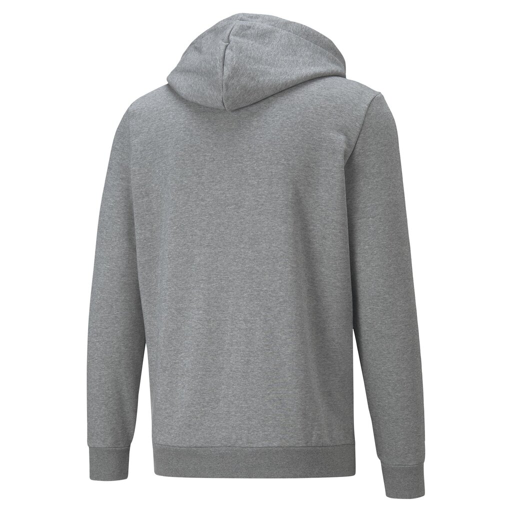 Meeste dressipluus Puma ESS FZ Hoody FL M Medium Grey Heat 84724202, hall hind ja info | Meeste pusad | kaup24.ee