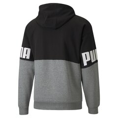 Meeste dressipluus Puma Power Colorblock Hoodie FL Puma 84610301, hall цена и информация | Мужские толстовки | kaup24.ee