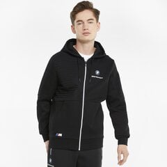 Мужская толстовка Puma BMW MMS Full Zip Hoodie Puma Black 53118701, черная цена и информация | Мужские толстовки | kaup24.ee