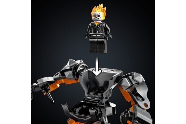 76245 LEGO® Marvel Tume biker-robot ja mootorratas hind ja info | Klotsid ja konstruktorid | kaup24.ee