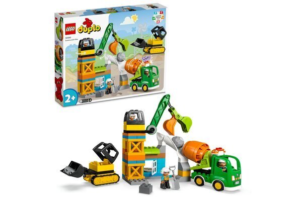 10990 LEGO® DUPLO Ehitusplats hind ja info | Klotsid ja konstruktorid | kaup24.ee