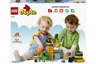 10990 LEGO® DUPLO Строительная площадка цена и информация | Конструкторы и кубики | kaup24.ee