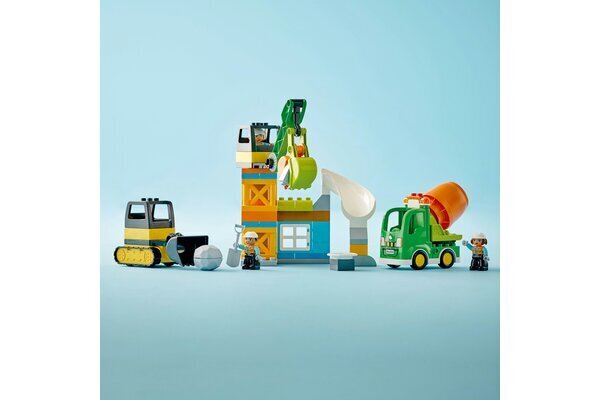 10990 LEGO® DUPLO Ehitusplats цена и информация | Klotsid ja konstruktorid | kaup24.ee