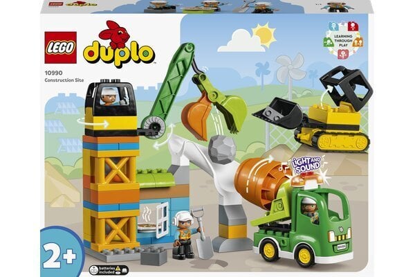 10990 LEGO® DUPLO Ehitusplats цена и информация | Klotsid ja konstruktorid | kaup24.ee