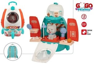 GoGo Friends seljakott koos figuuri ja aksessuaaridega, 3+ hind ja info | Poiste mänguasjad | kaup24.ee