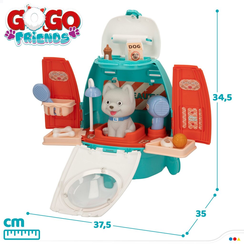 GoGo Friends seljakott koos figuuri ja aksessuaaridega, 3+ hind ja info | Poiste mänguasjad | kaup24.ee