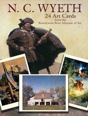 N. C. Wyeth 24 Art Cards:: From The Brandywine River Museum of Art hind ja info | Kunstiraamatud | kaup24.ee