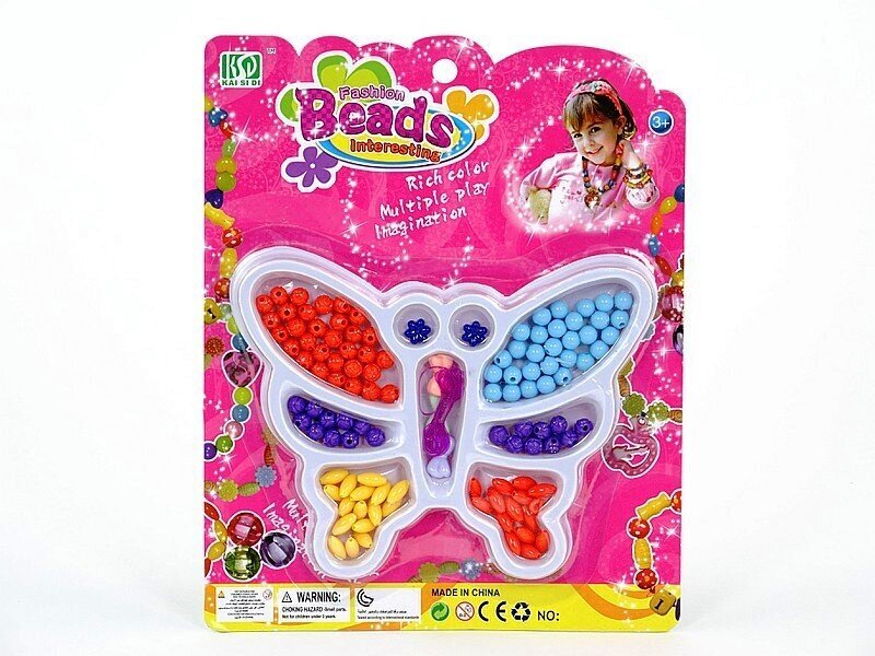 Pärlite komplekt ehete valmistamiseks цена и информация | Tüdrukute mänguasjad | kaup24.ee