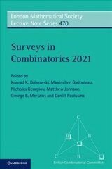Surveys in Combinatorics 2021 New edition hind ja info | Majandusalased raamatud | kaup24.ee