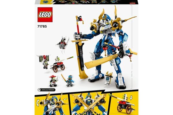71785 LEGO® NINJAGO Jay Robot Titan hind ja info | Klotsid ja konstruktorid | kaup24.ee
