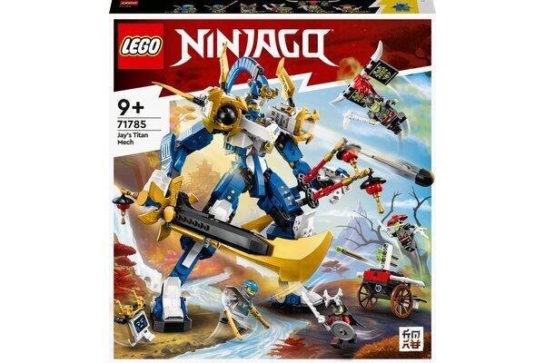 71785 LEGO® NINJAGO Jay Robot Titan hind ja info | Klotsid ja konstruktorid | kaup24.ee