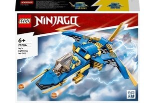 71784 LEGO® NINJAGO® Самолет-молния Джея EVO цена и информация | Конструкторы и кубики | kaup24.ee