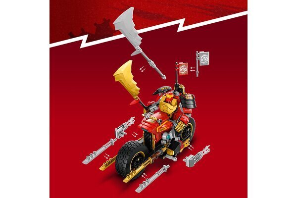 71783 LEGO® NINJAGO Kai robotmootorratas цена и информация | Klotsid ja konstruktorid | kaup24.ee