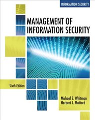 Management of Information Security 6th edition цена и информация | Книги по экономике | kaup24.ee